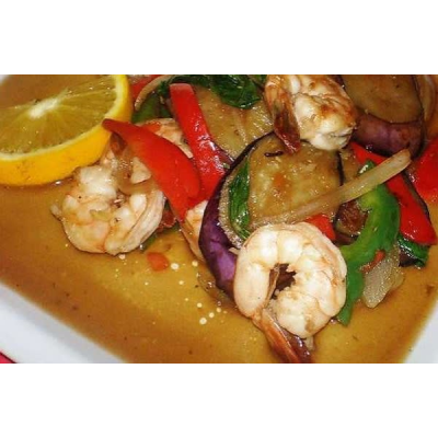 35. Oriental Eggplant Entrée Image