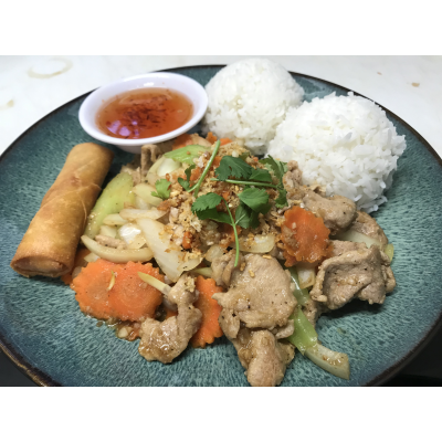 L6. Pad Gratiem Prik Thai Image