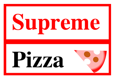 Supreme Pizza logo