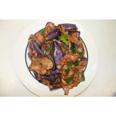 P3. Chinese Eggplant with Pork 茄子肉 Image