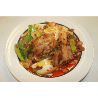 P1. Szechuan Spicy Double Cooked Pork 川味回鍋肉 Image