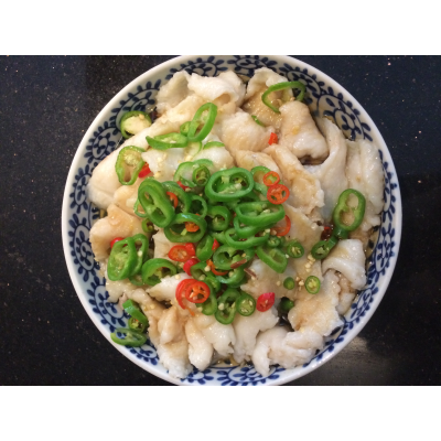 SF24. Fish Fillet with Chili Pepper 青花魚 Image