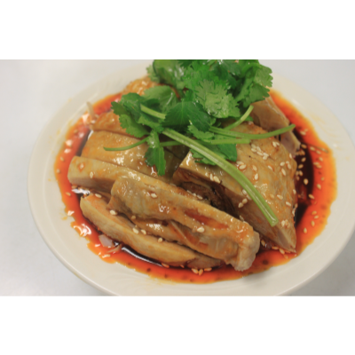 A2. Steamed Chicken With Chili Sauce 重慶口水雞 Image