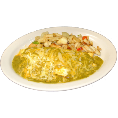 Shredded Beef Enchilada Omelette Image
