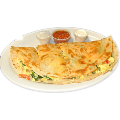 Popeye Quesadilla Image