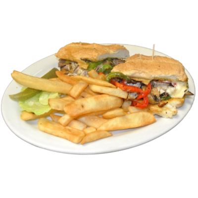 Philly Cheesesteak Sandwich Image