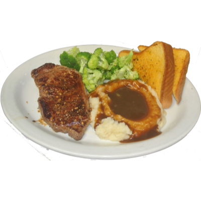 10 oz. Top Sirloin Steak Dinner Image