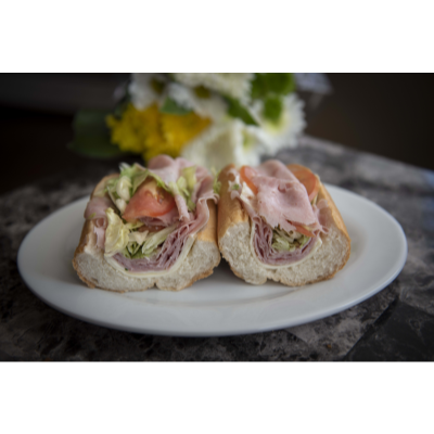 Ham and Cheese Hoagie Image