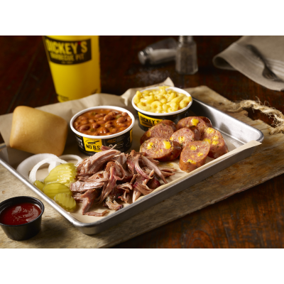 Spicy Cheddar Sausage Plate Image