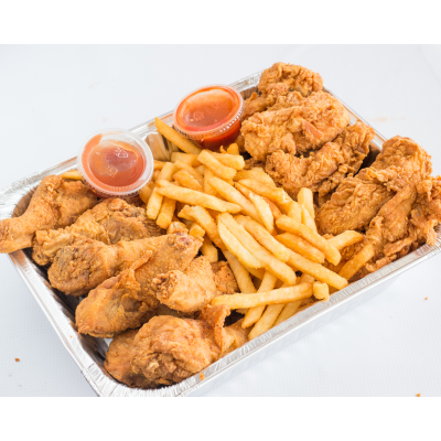 Drumsticks with Fries Image
