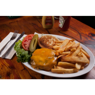 Cheddar Cheeseburger Image