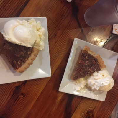 Warm Pecan Pie Image
