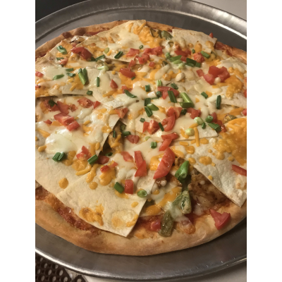 Chicken Quesadilla Pizza Image
