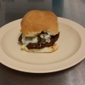 Mushroom Swiss Burger Image