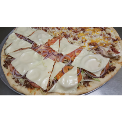 Cheesesteak Hoagie Pizza Image