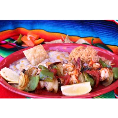 Brocheta De Camaron Image