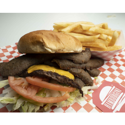 Gyro Cheeseburger Image
