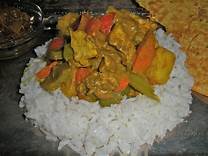 Curry Chicken Dinner Image