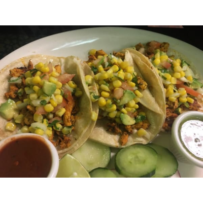 51. Pollo En Adobada Taco Image