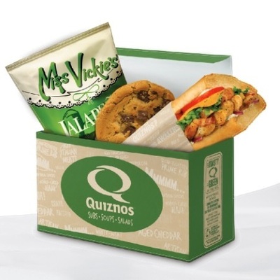 4" Small Sub Box Lunch (610-960 cal) Image