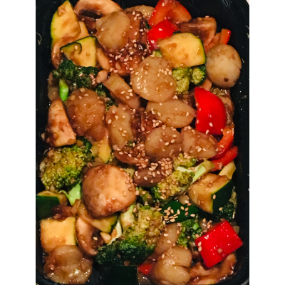 Hibachi Scallop Dinner Image