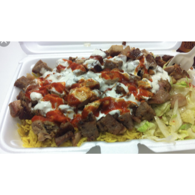Lamb Over Rice (Halal) Image