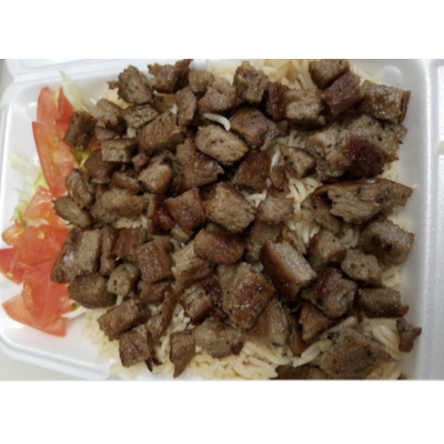 Lamb Over Salad Image