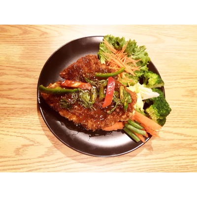 Basil Crispy Fish Image