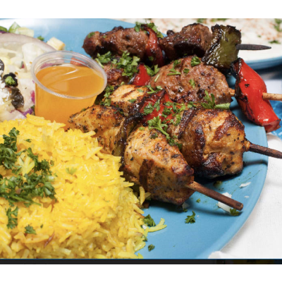 Combo Shish Kebab Plate Image