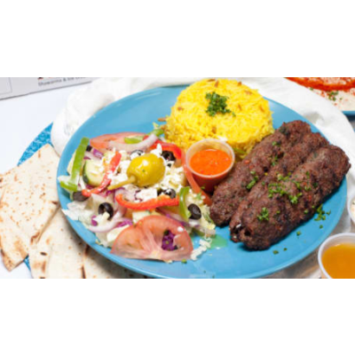 Kofte Kebab Plate Image