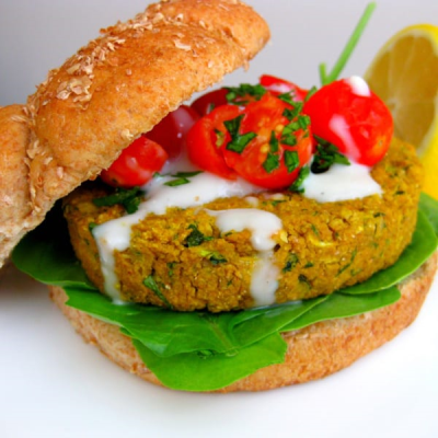 Falafel Burger Image