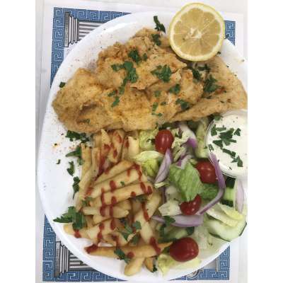 Fried Tilapia Platter Image