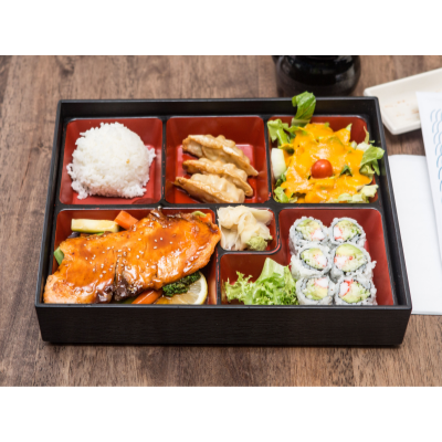 Salmon Teriyaki Lunch Image