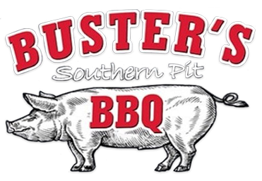 BUSTERS SOUTHERN PIT BBQ logo