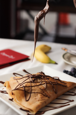 Banana & Nutella Crépe Image