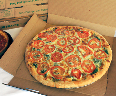 White Pizza Image