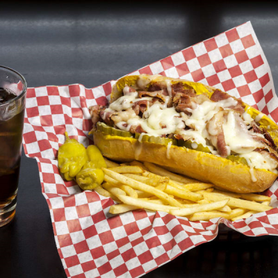 Pastrami & Cheese Sandwich Image