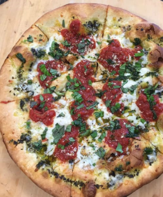 12" Nonna's Indian Pesto Crust Pizza Image