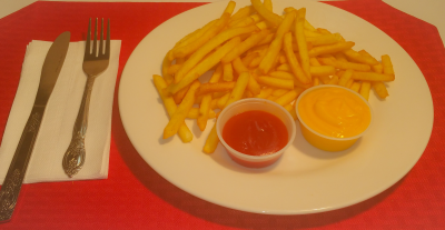 Fries with Cheese Image