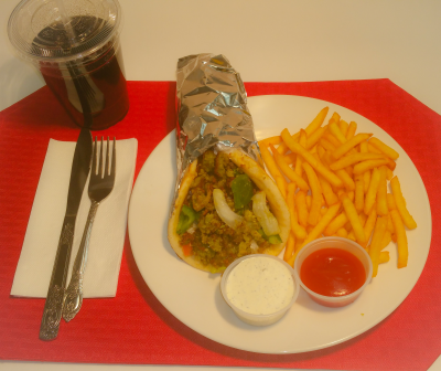 12. Falafel Sandwich Image