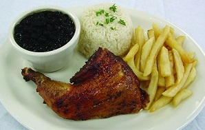 Combo #1 - 1/4 Chicken Image