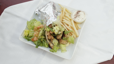 Chicken Shish Kebab Sandwich Image