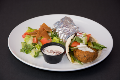 Falafel Sandwich Vegetarian Image