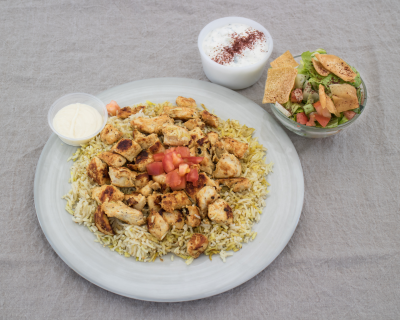 Grilled Chicken Shish Kebab Platter Image