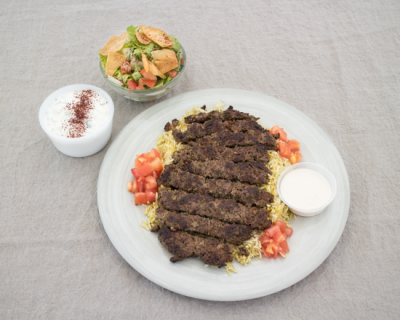 Grilled Beef Kafta Platter Image