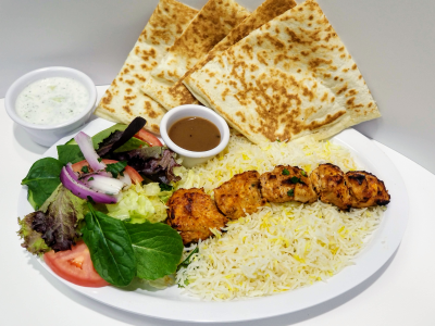 Single Skewer Meat Platter Image