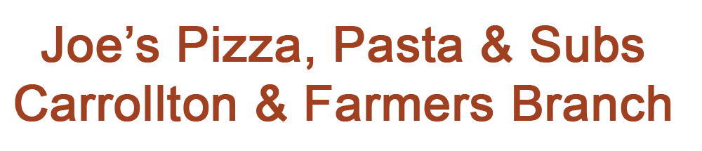Joe's Pizza, Pasta & Subs logo
