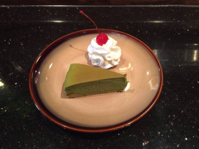 Green Tea Japanese Cheese Cake Image