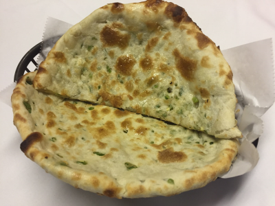 Green Chili Coriander Naan Image