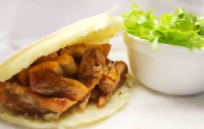 Chicken Thigh Arepa Image